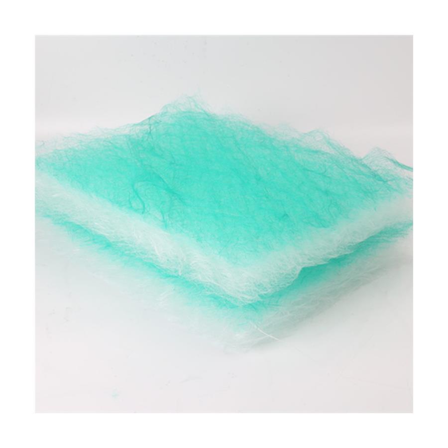 Green-White Fiberglass Paint Arrestor Media product view