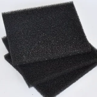 Activated carbon foam filter media product example